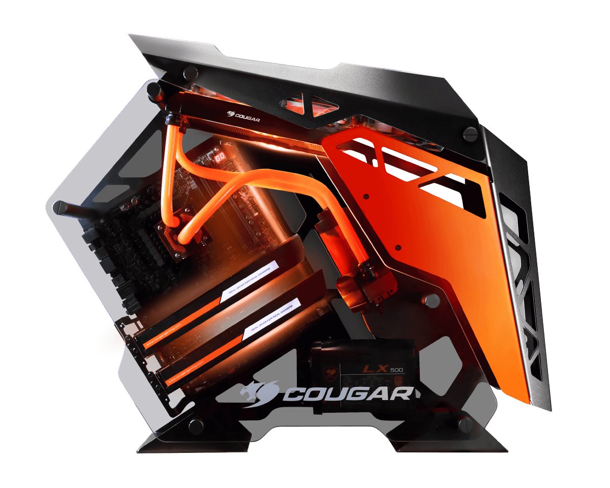 EAN 4715302441166 - COUGAR Gaming Conquer Midi Tower Negro, Naranja imagen 7