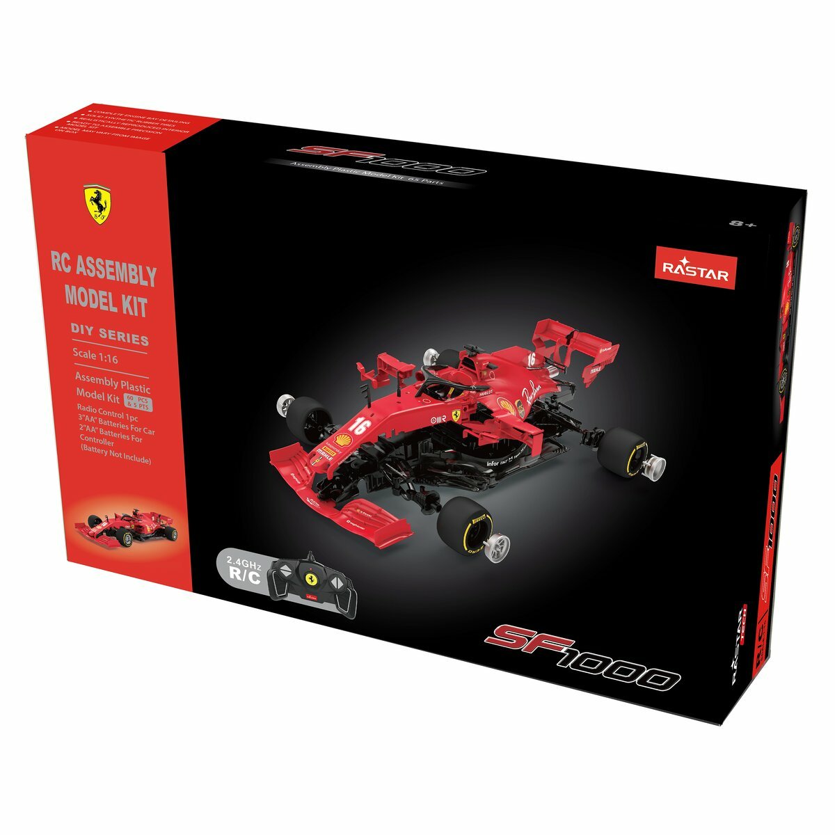 Kit Jamara Ferrari Sf 1000 1:16 Rojo 2.4ghz