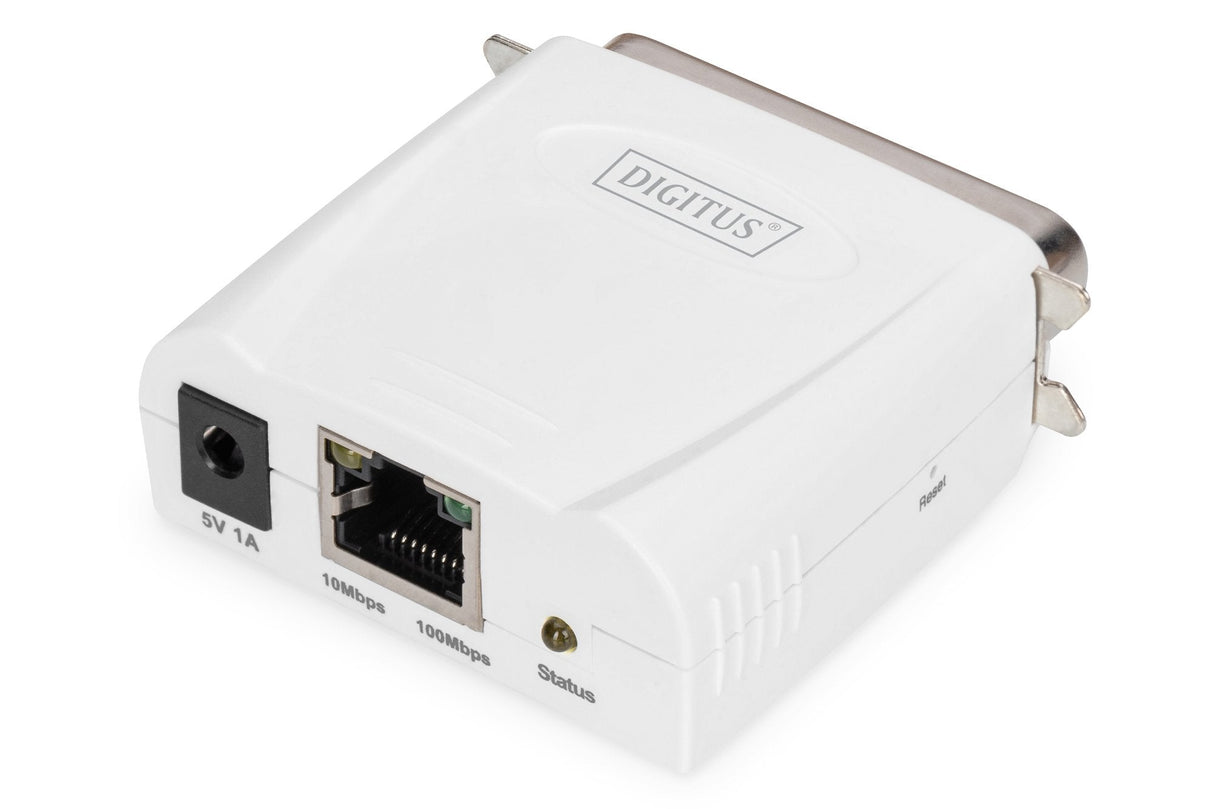 EAN 4016032315322 - Digitus DN-13001-1 servidor de impresión LAN Ethernet Blanco imagen 2