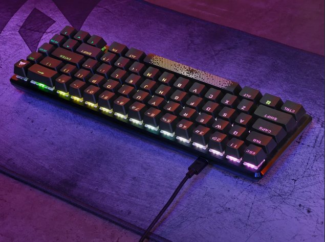 Corsair K65 Pro Mini Teclado Juego Usb Qwerty Inglés Negro