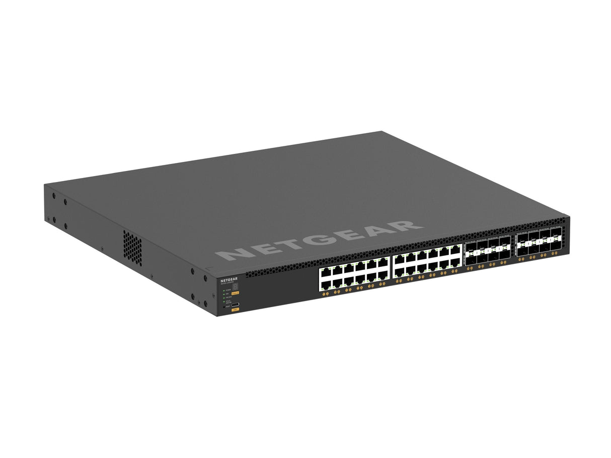 EAN 606449165135 - NETGEAR M4350-24X8F8V Gestionado L3 10G Ethernet (100/1000/10000) Energía sobre Ethernet (PoE) 1U Negro imagen 2