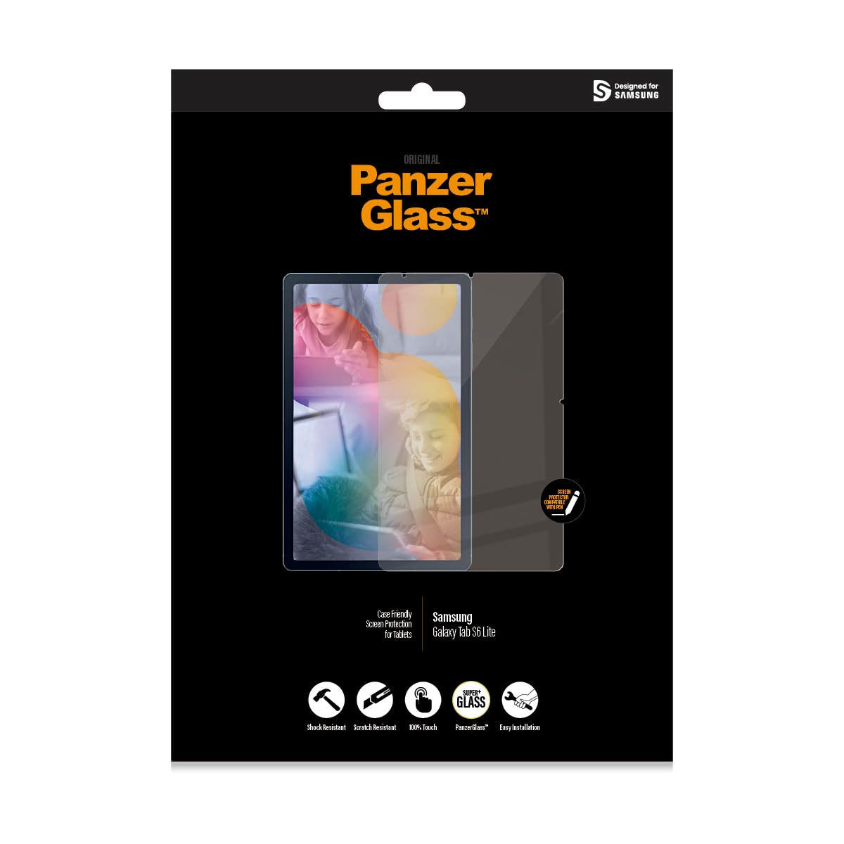 Panzerglass Protector De Pantalla Para Tablet - Cristal