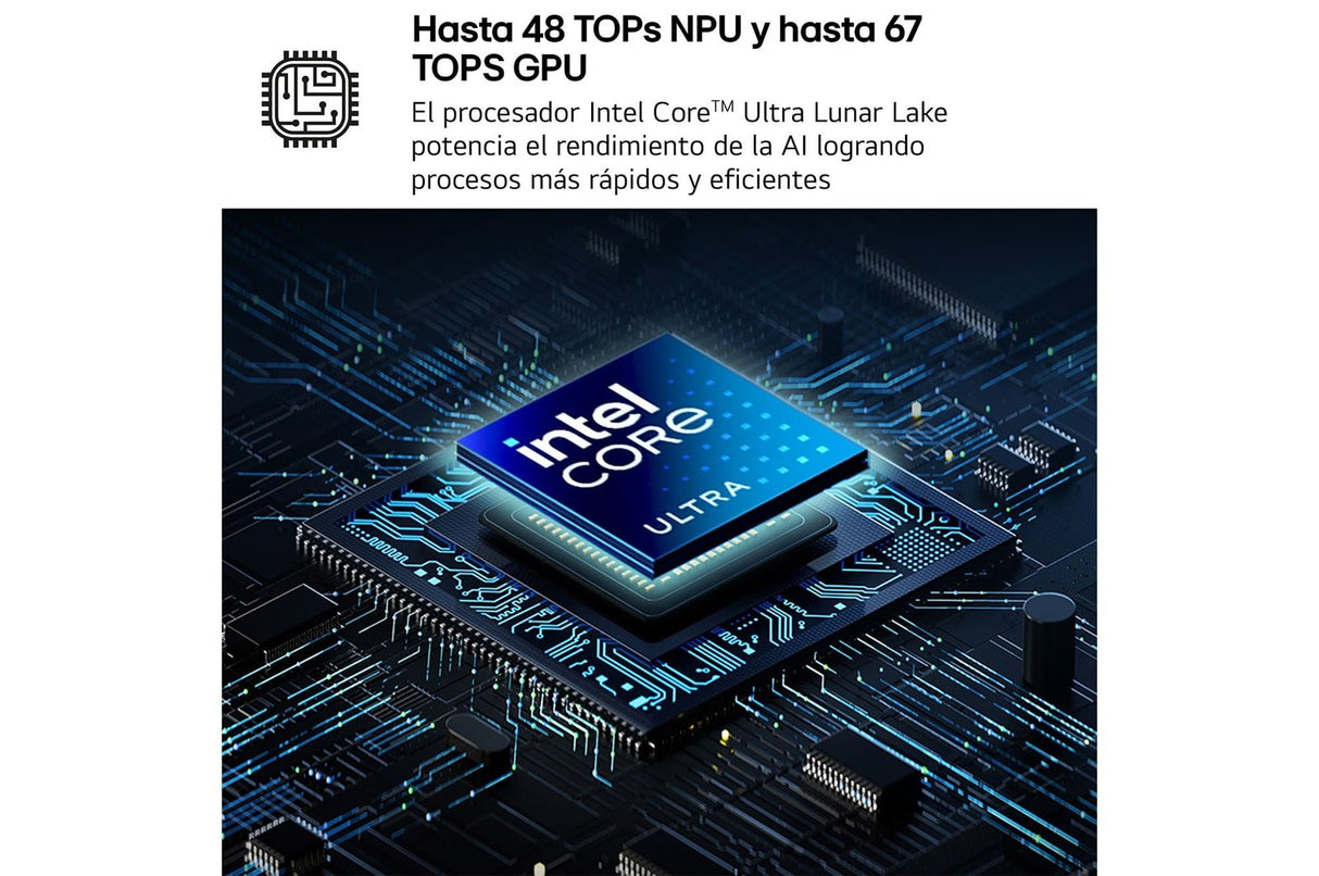 Portátil Lg Gram Pro 16z90ts G Intel Core Ultra 9 288v 48tops 32gb 1tb Ssd W11 16 "