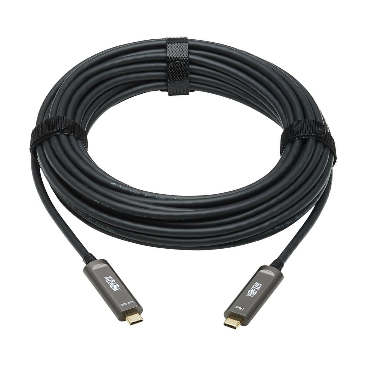Cable Tripp Lite U420f-10m-D321 Usb 3.2 Gen 2 (3.1 Gen 2) Usb C Negro, Gris