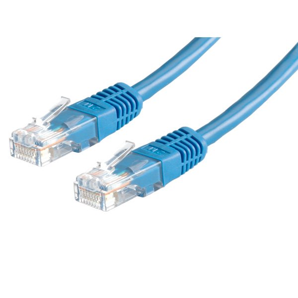 Value Cable De Red Kat.6 Class E Utp Blau 1m