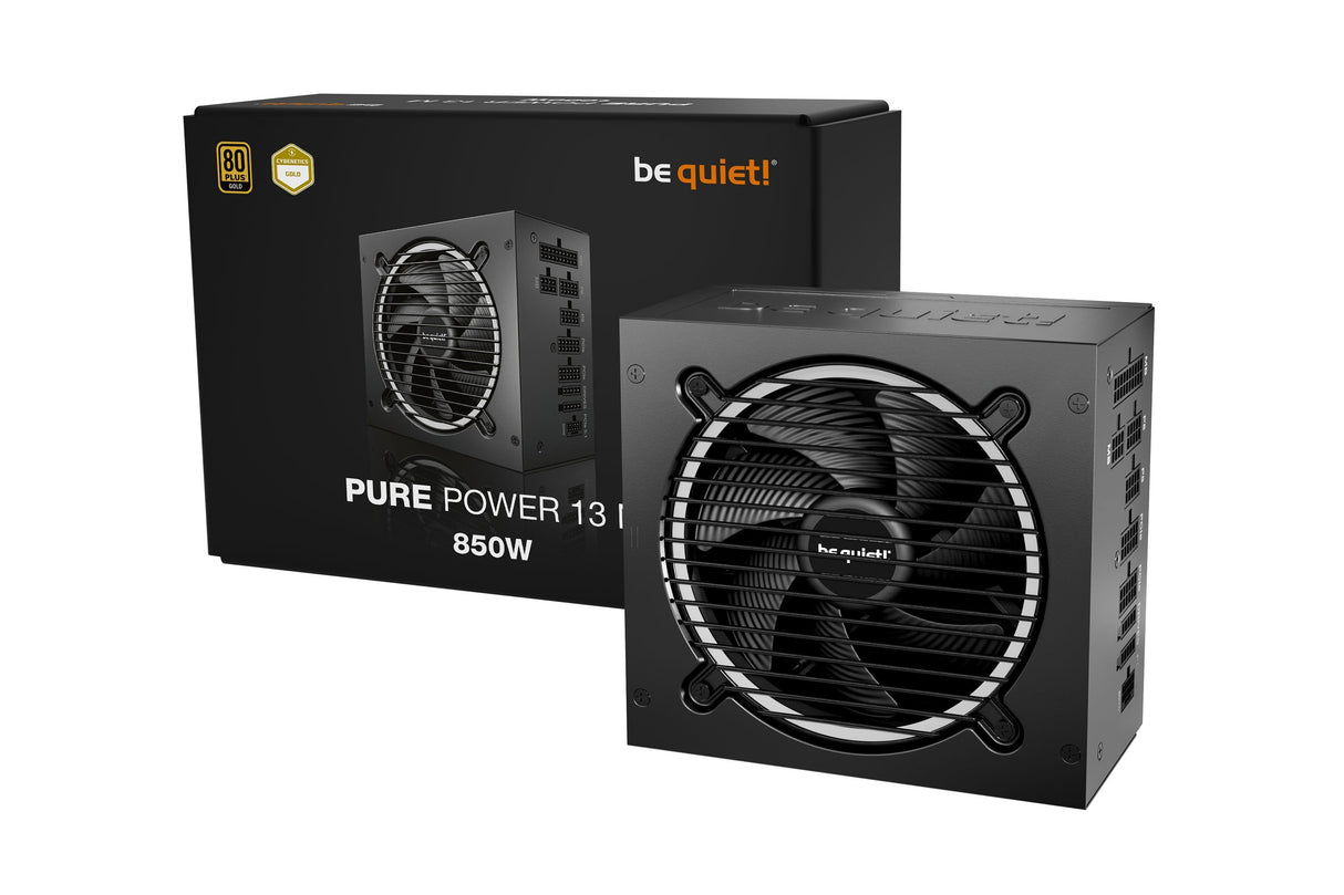 Fuente De Alimentación Pure Power 13 M 850w 1x Gpu De Alta Potencia De 12 Pines, 4x Pcie, Gestión De Cables, 850 Vatios Bp027eu Negro
