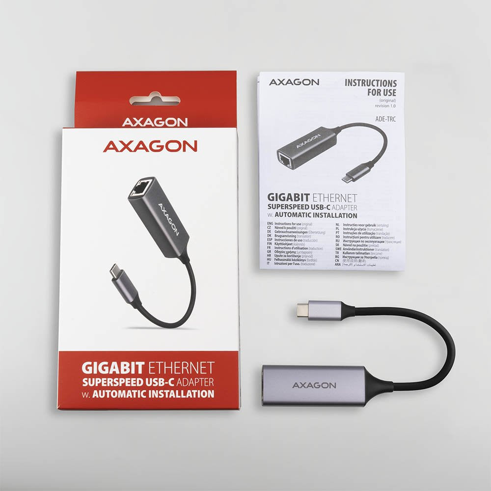 EAN 8595247905574 - Axagon ADE-TRC adaptador y tarjeta de red Ethernet 1000 Mbit/s imagen 7