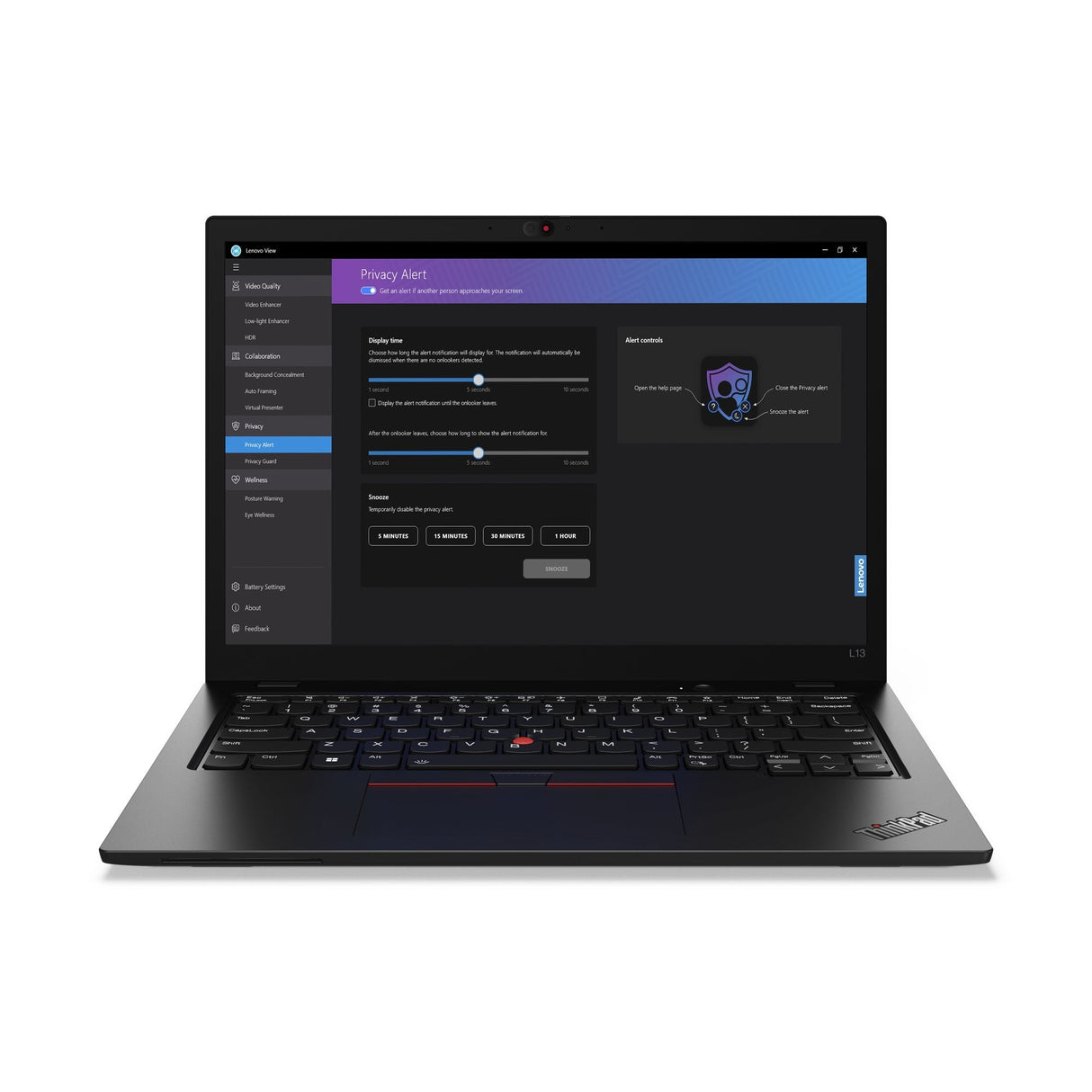 Portátil Lenovo Thinkpad L13 Gen 5 Ultra 7 155u 16gb 512gb Ssd 13.3" W11pro Upgradable To 4g 1año Premier Support + Co2 Offset