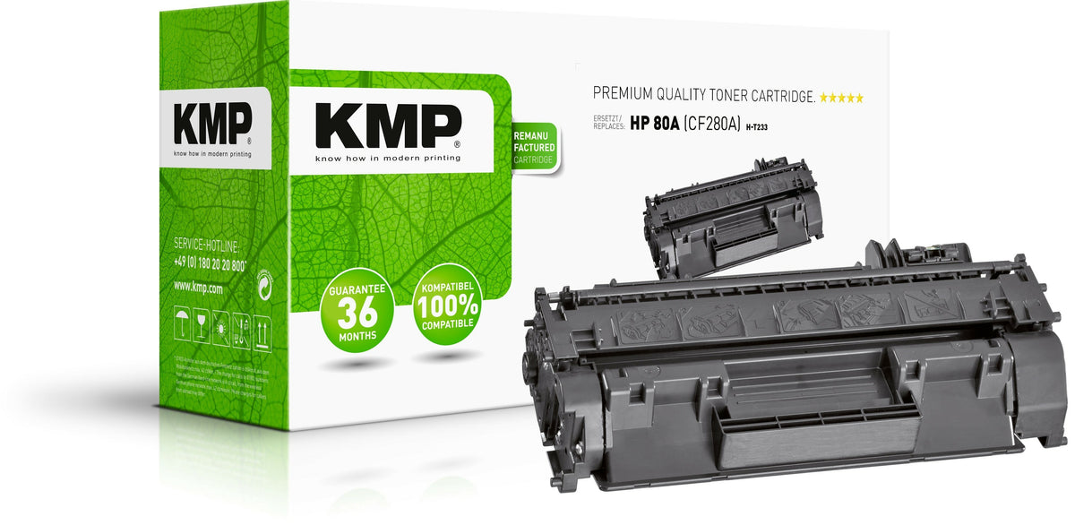 Kmp H-T163 Tóner Negro Compatible Con Hp Cf 280 A