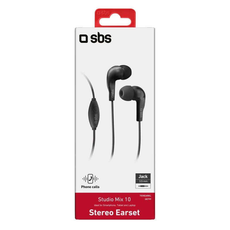 Sbs Teinearkl Auriculares Negro