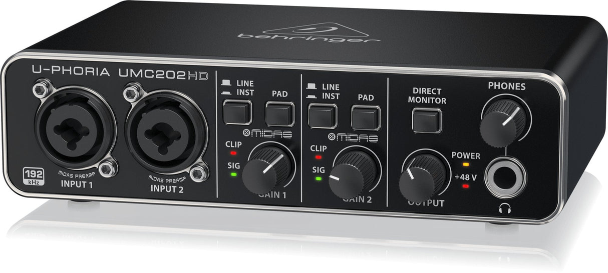 EAN 4033653130615 - Behringer UMC202HD interfaz de grabación de audio imagen 4