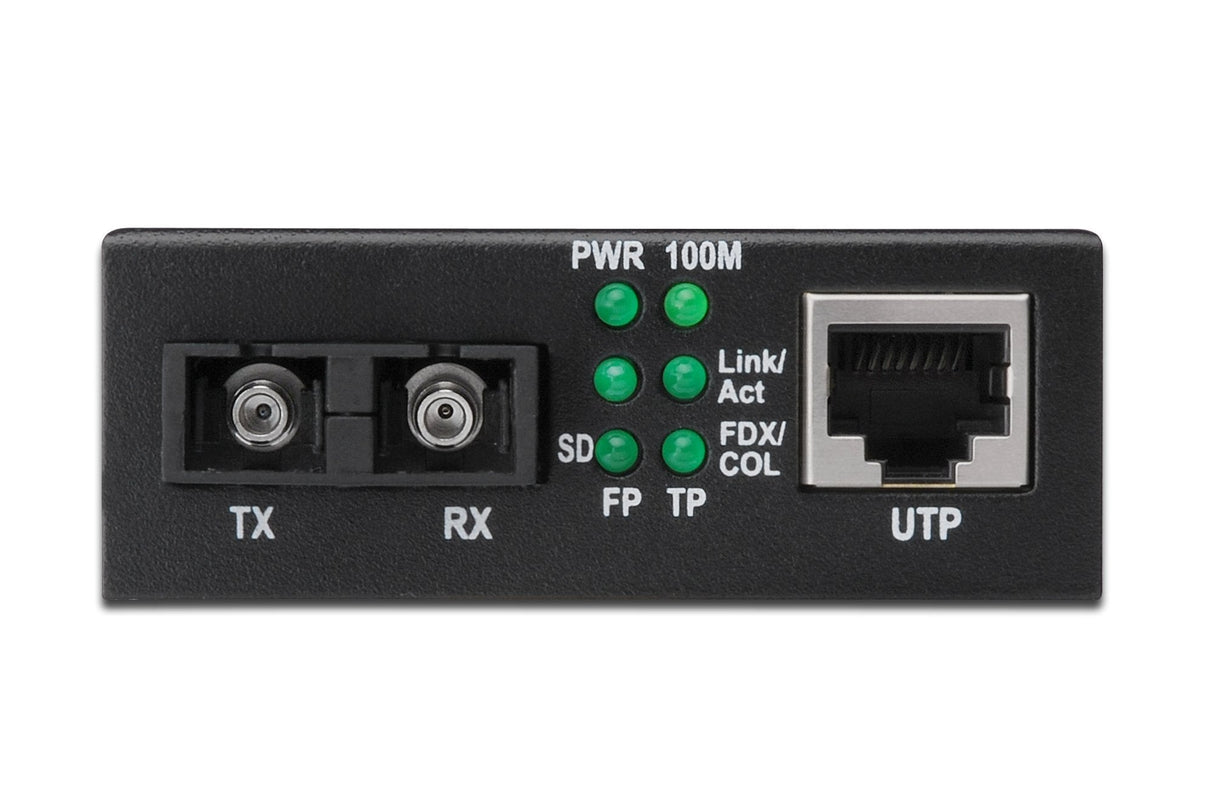 EAN 4016032293101 - Digitus DN-82021-1 convertidor de medio Interno 1310 nm Monomodo Negro imagen 3