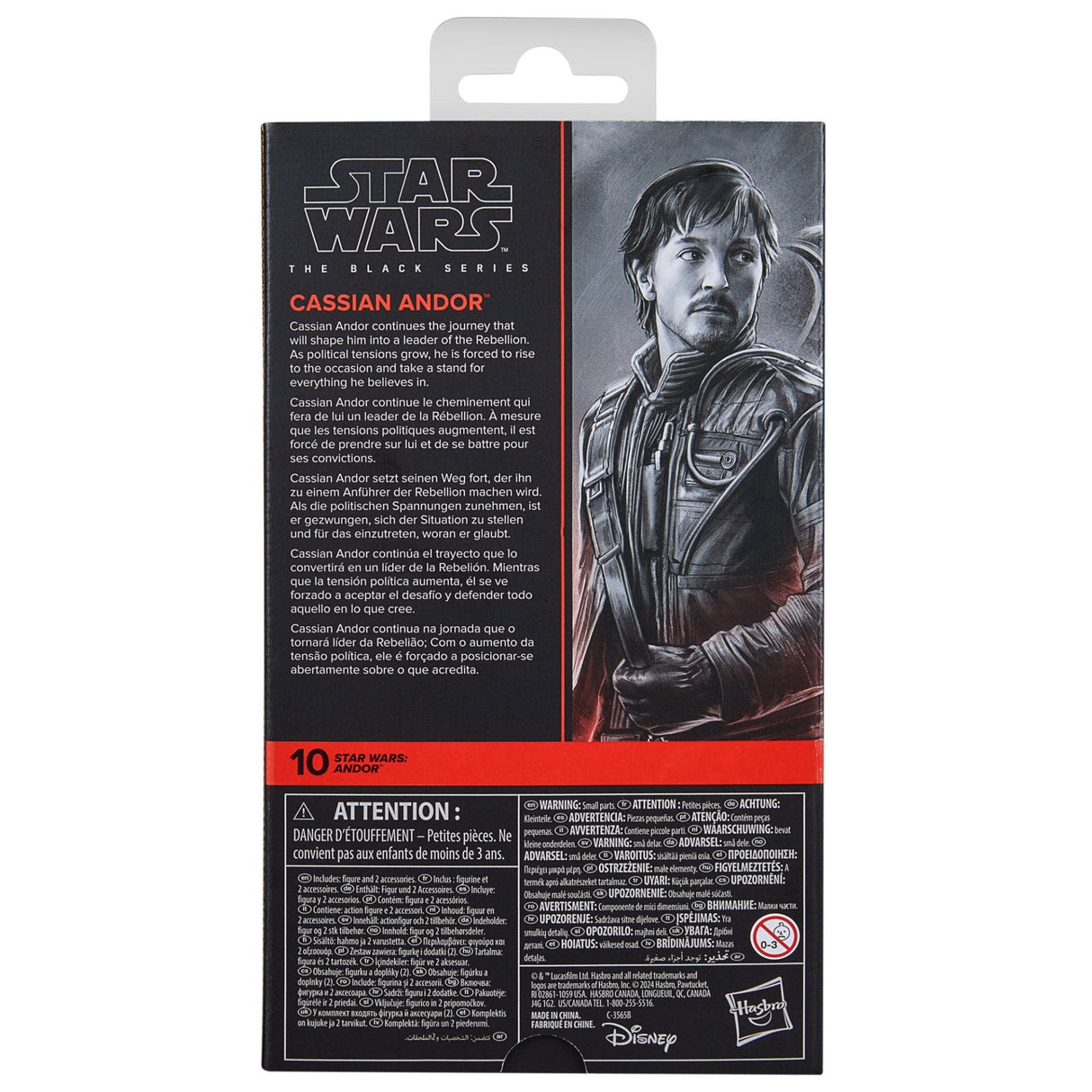 Figura Hasbro Star Wars The Black Series Andor Cassian Andor