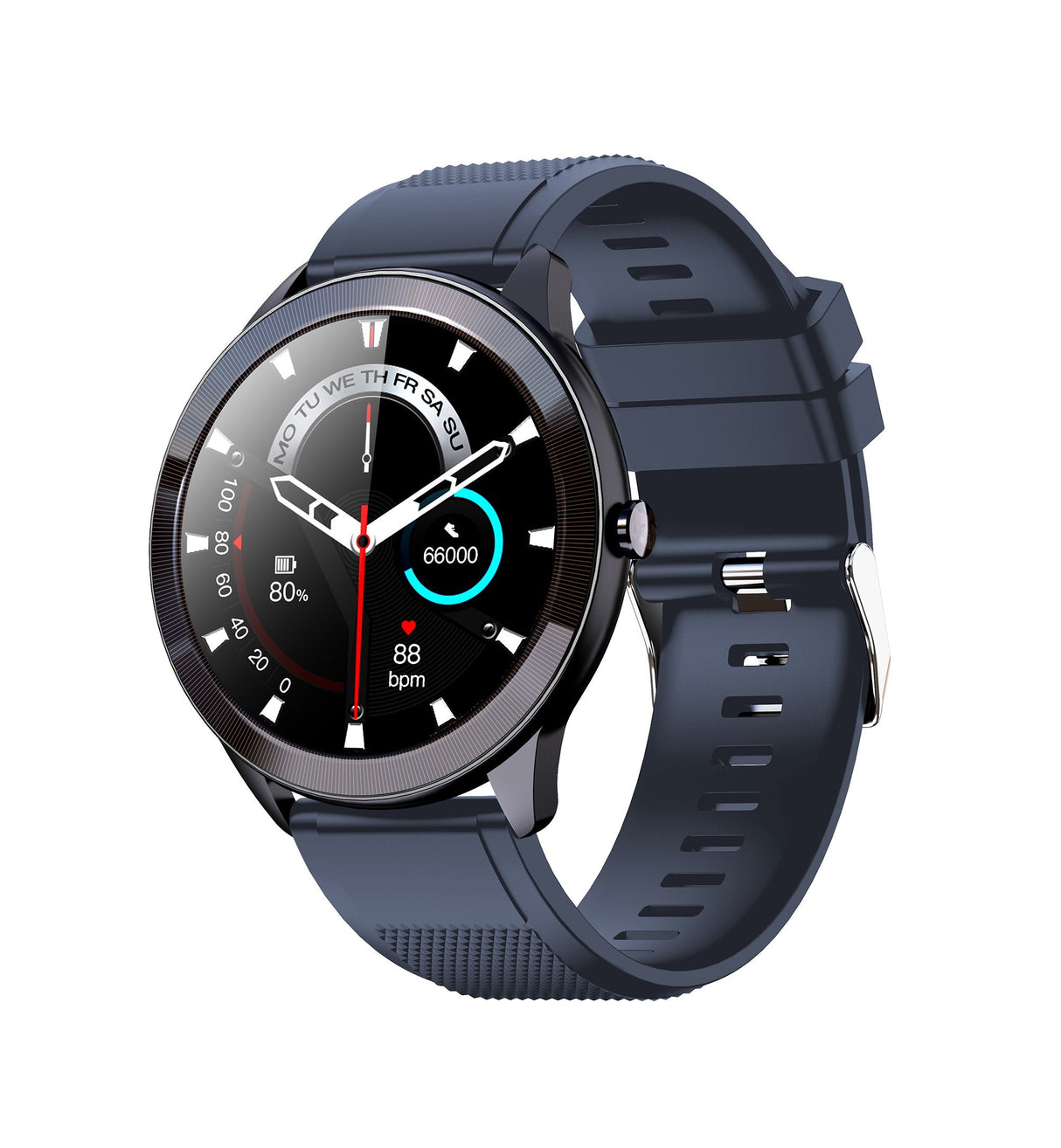 Smartwatch Leotec 1,28" Multisport Wave Azul Pantalla Redonda