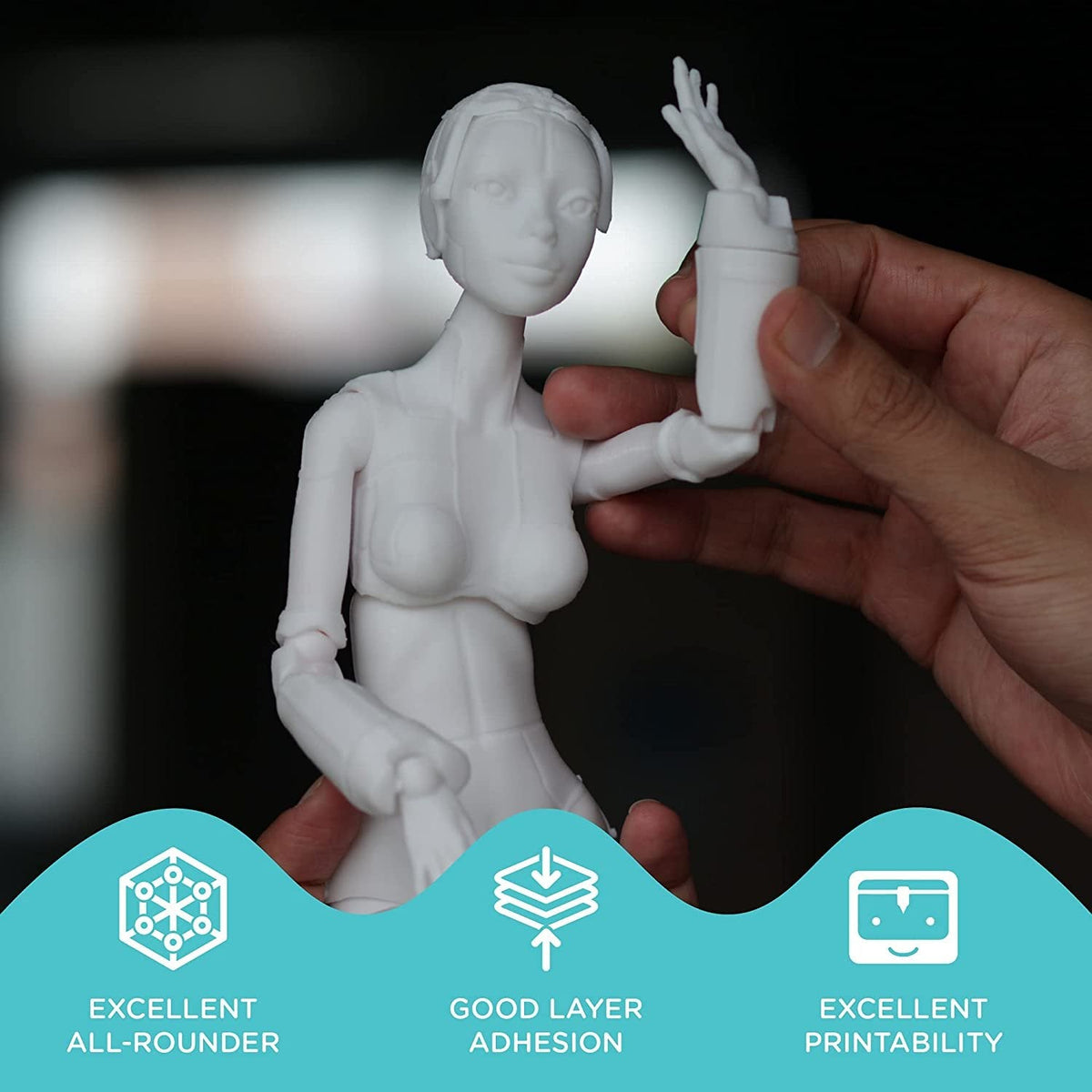 Petg 1,75mm Negro 3kg