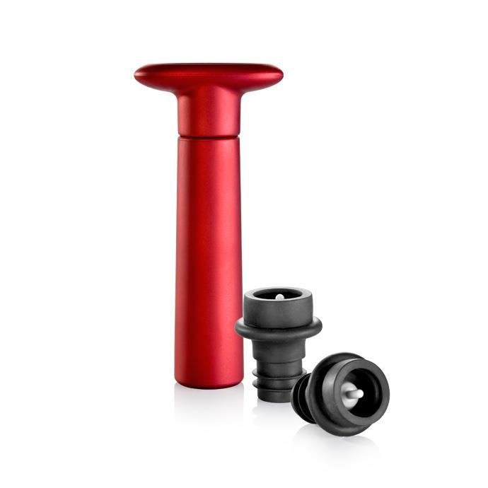 Bomba De Vacío Uno Vino + 2 Tapones