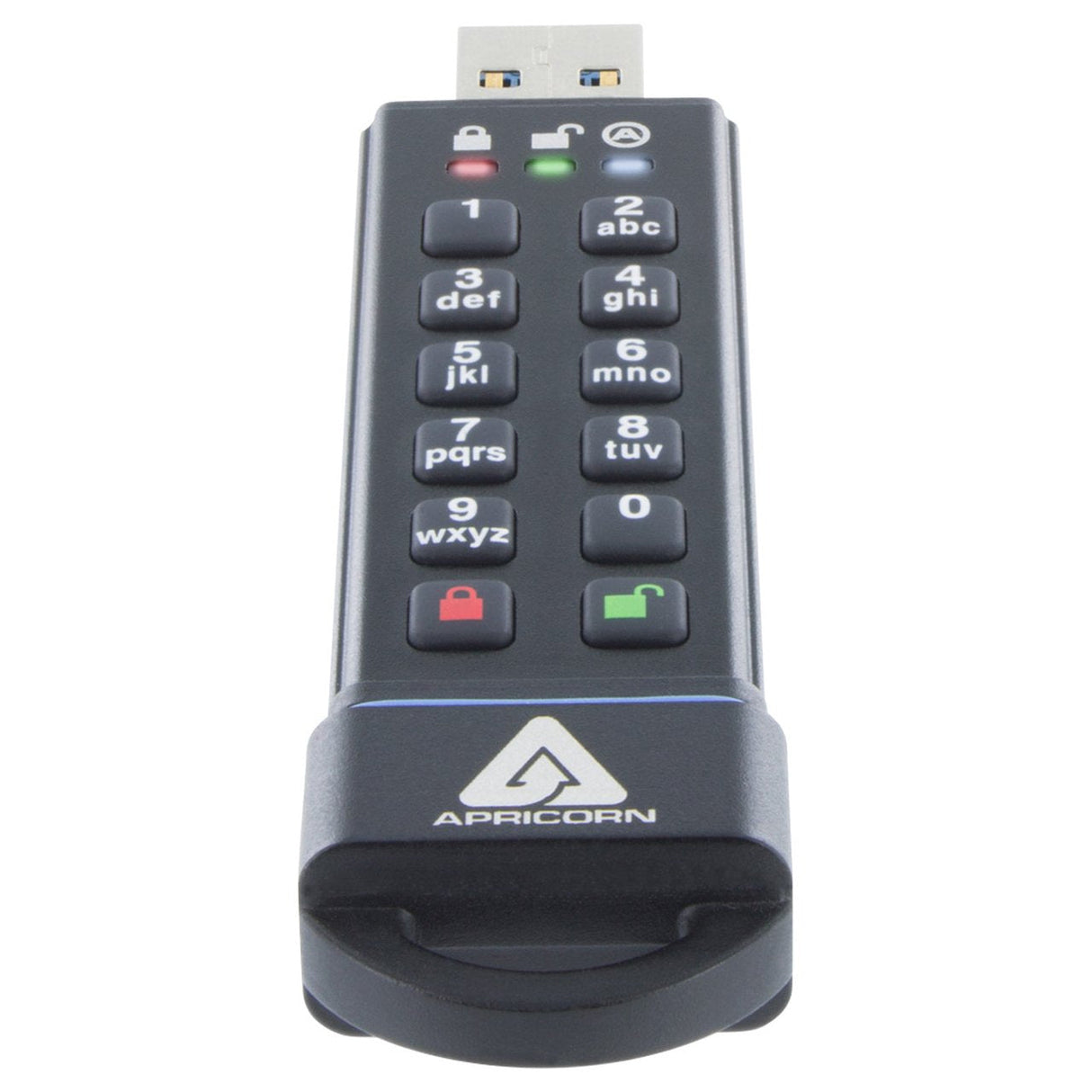EAN 0708326914314 - Apricorn Aegis Secure Key 3.0 unidad flash USB 480 GB USB tipo A 3.2 Gen 1 (3.1 Gen 1) Negro imagen 5