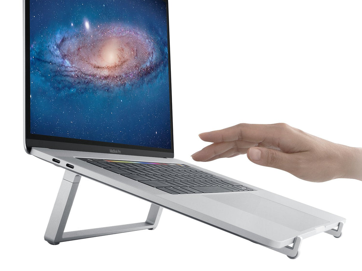 Mbar Pro Foldable Laptop Stand Silver
