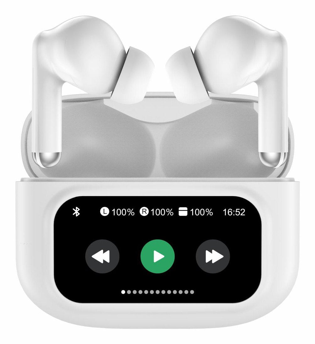 Denver Twd-305 Tw Bt Earbuds/Ladecase M. Touchscreen Weiá