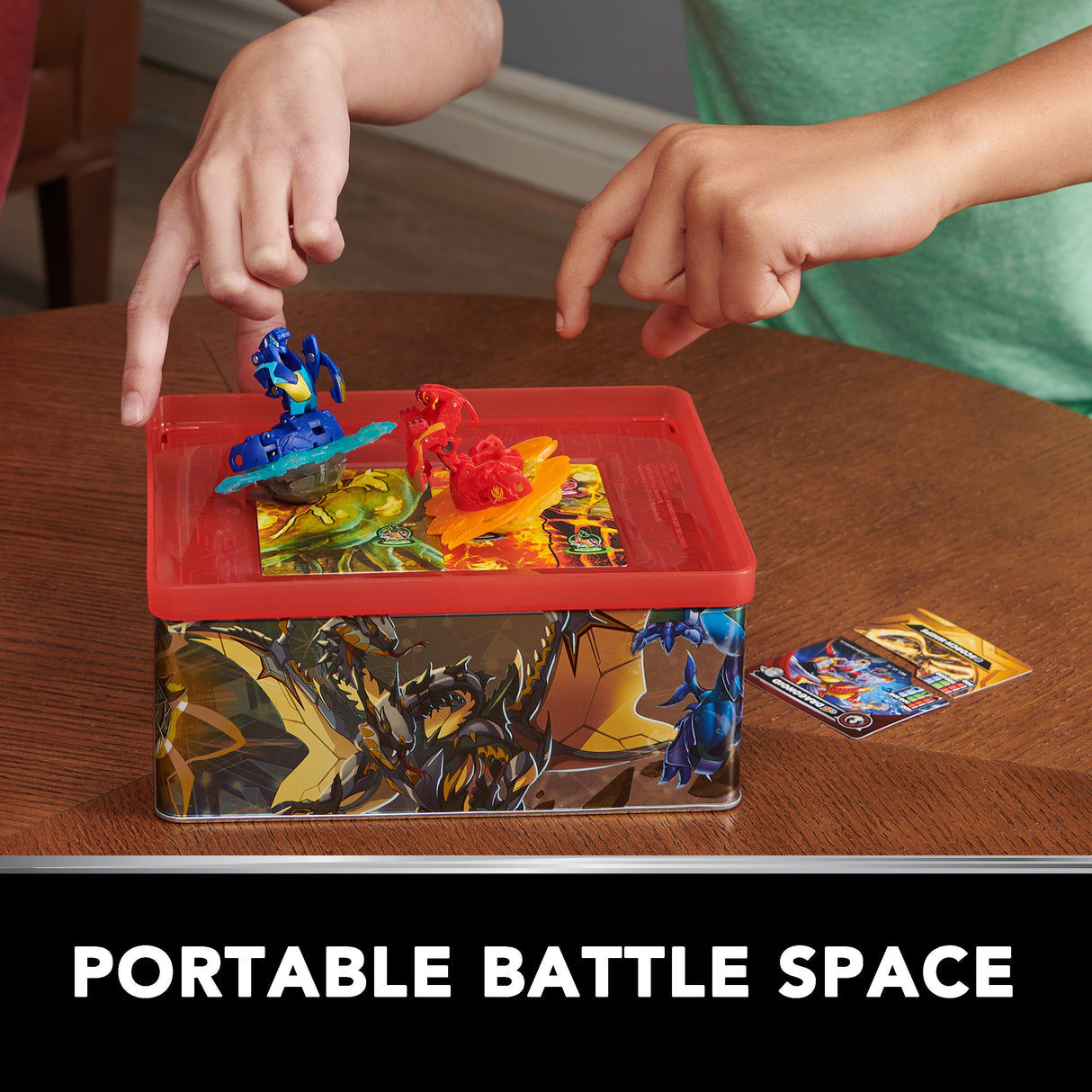 EAN 0778988466650 - Bakugan BTB BakuTin 1 S1 GML Estuche de juego imagen 3