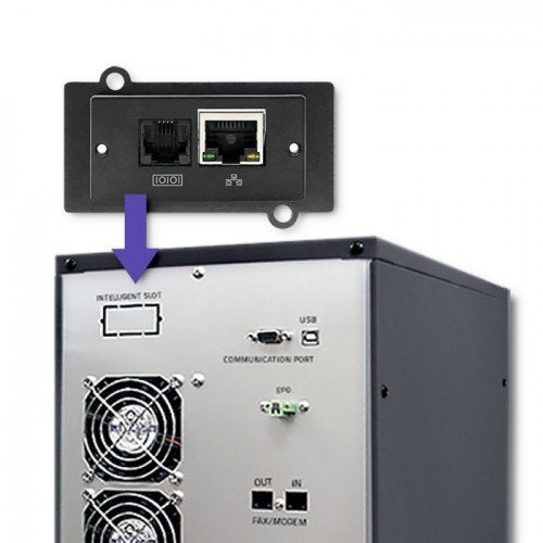 EAN 5901878530444 - Qoltec 53044 sistema de alimentación ininterrumpida (UPS) Doble conversión (en línea) 10 kVA 8000 W imagen 6