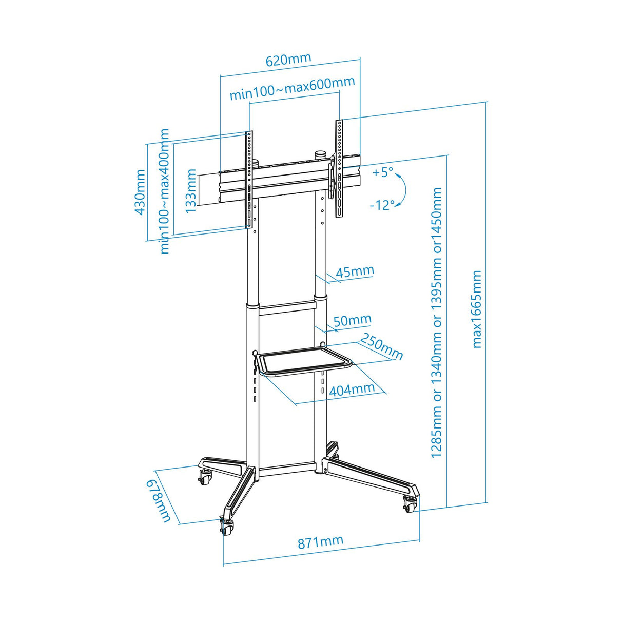 EAN 8433281013391 - TooQ Ramsés 177,8 cm (70") imagen 6