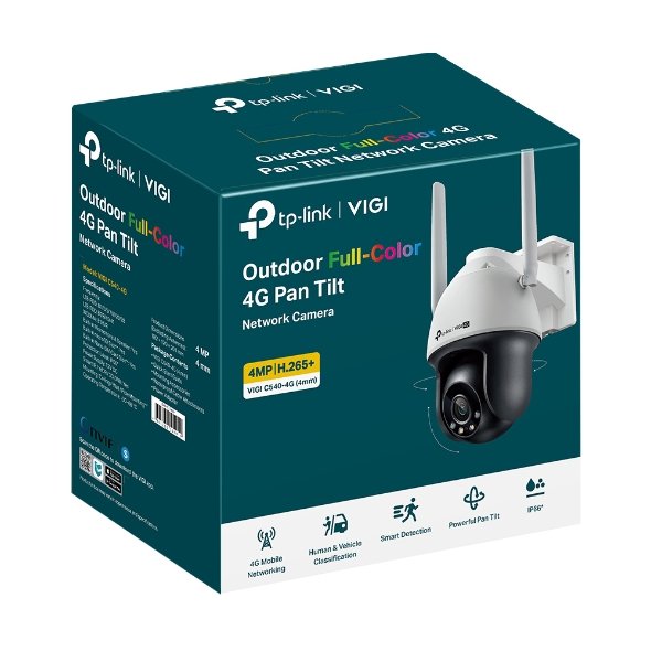 Cámara Tp-Link Vigi C540-4g De Seguridad Ip Interior Y Exterior 2560 X 1440 Pixeles Techo/Pared