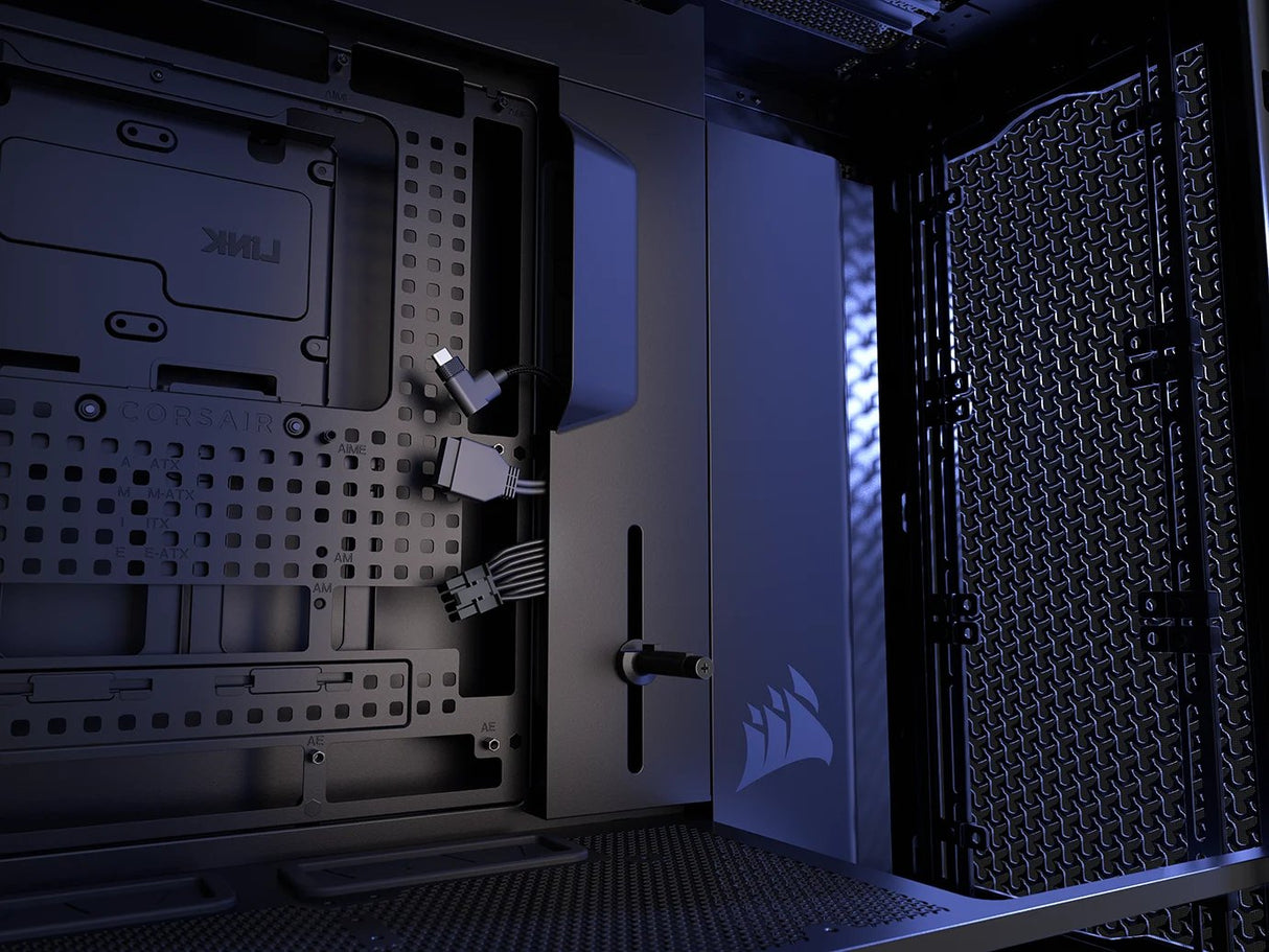 EAN 840440491279 - Corsair FRAME 5000D RS Midi Tower Negro imagen 2