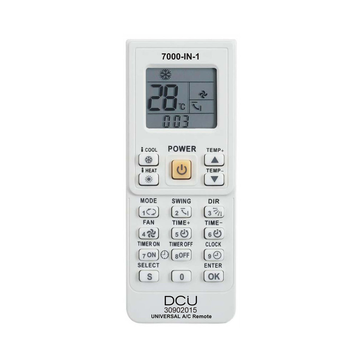 EAN 8436556992179 - DCU Advance Tecnologic 30902015 mando a distancia RF inalámbrico TV, Sintonizador de TV, Receptor de tele imagen 1