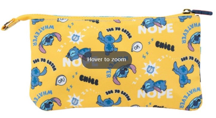 Portatodo Stitch Disney Triple