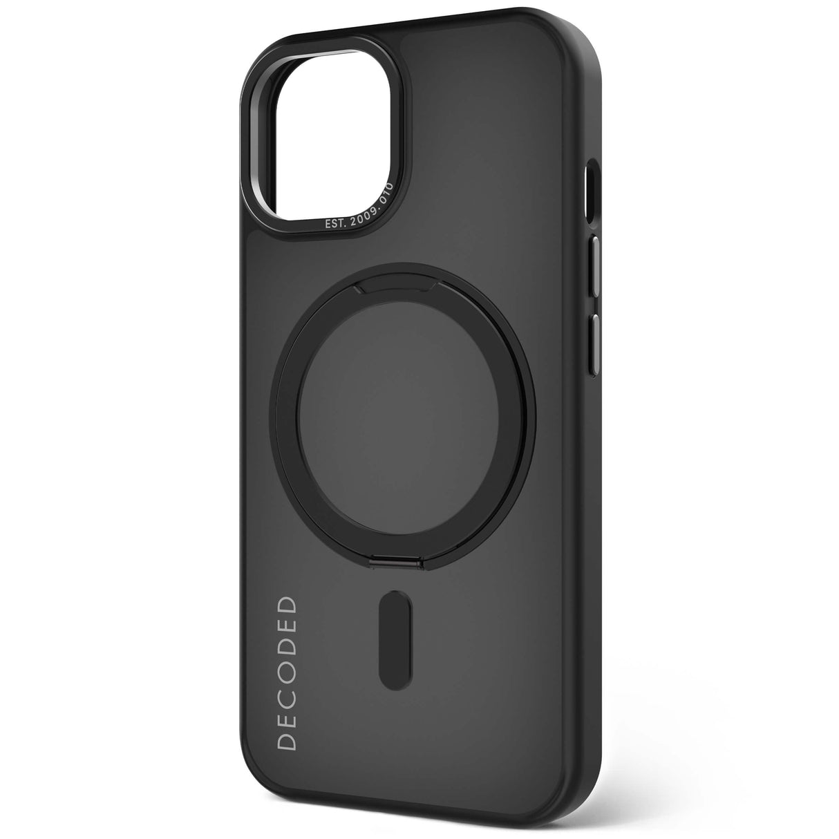 Decoded Recycled Plastic Loop Stand Backcover Iphone 15 Black