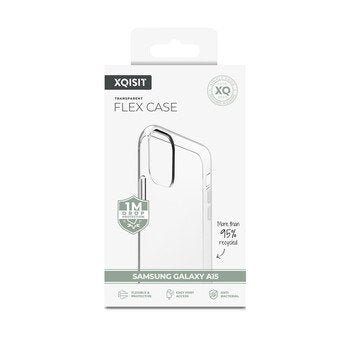 Xqisit Flex Case Transparente Transparente, Para Samsung Galaxy A15 A15 5g