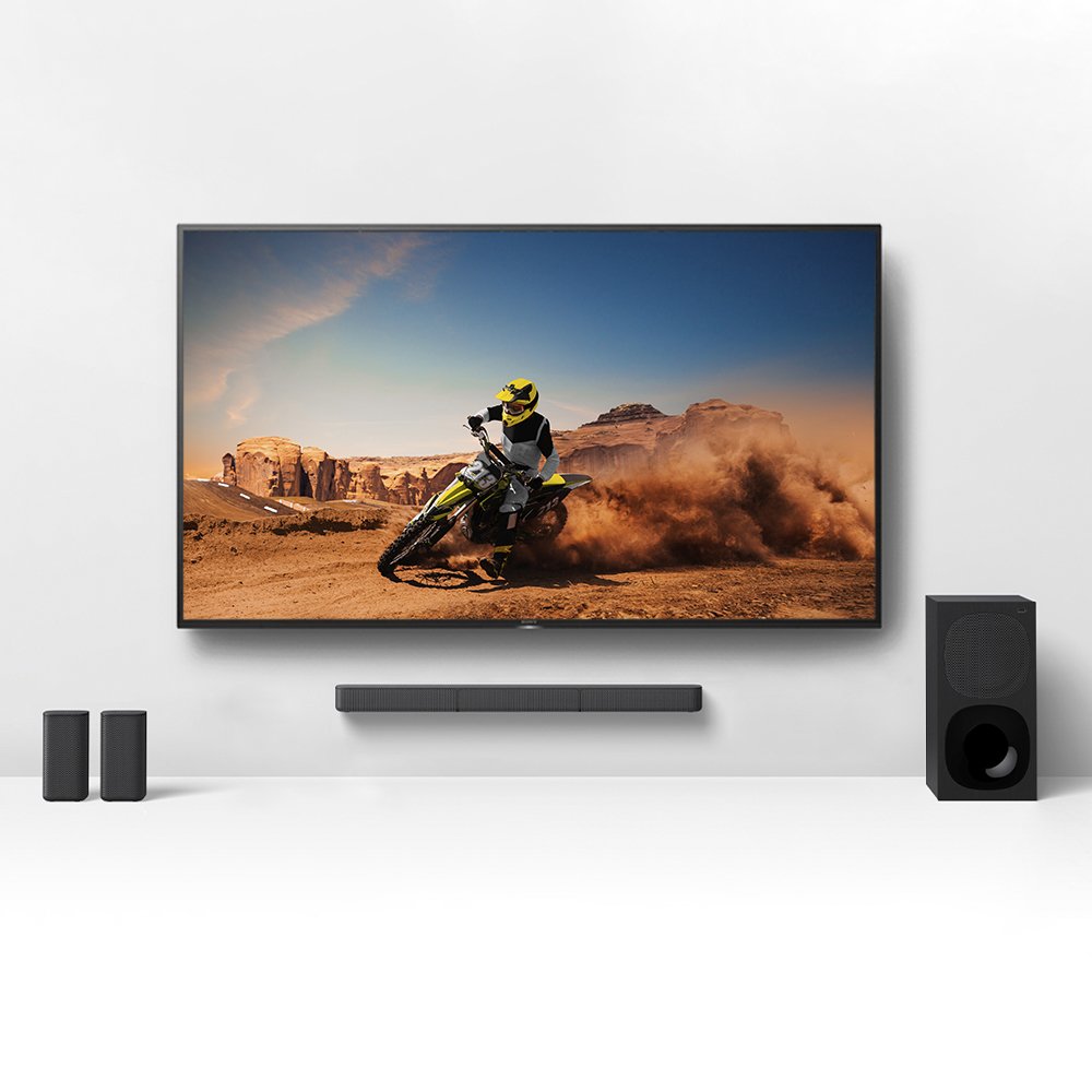 Sony Barra De Sonido + Sub 5.1 Bt 400w Dolby Usb Opt Negro Hts20r