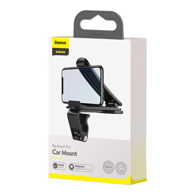 Baseus Car Mount Big Mouth Pro Series Holder (4,7 - 6,5 Inch) Black (Sudz-A01)