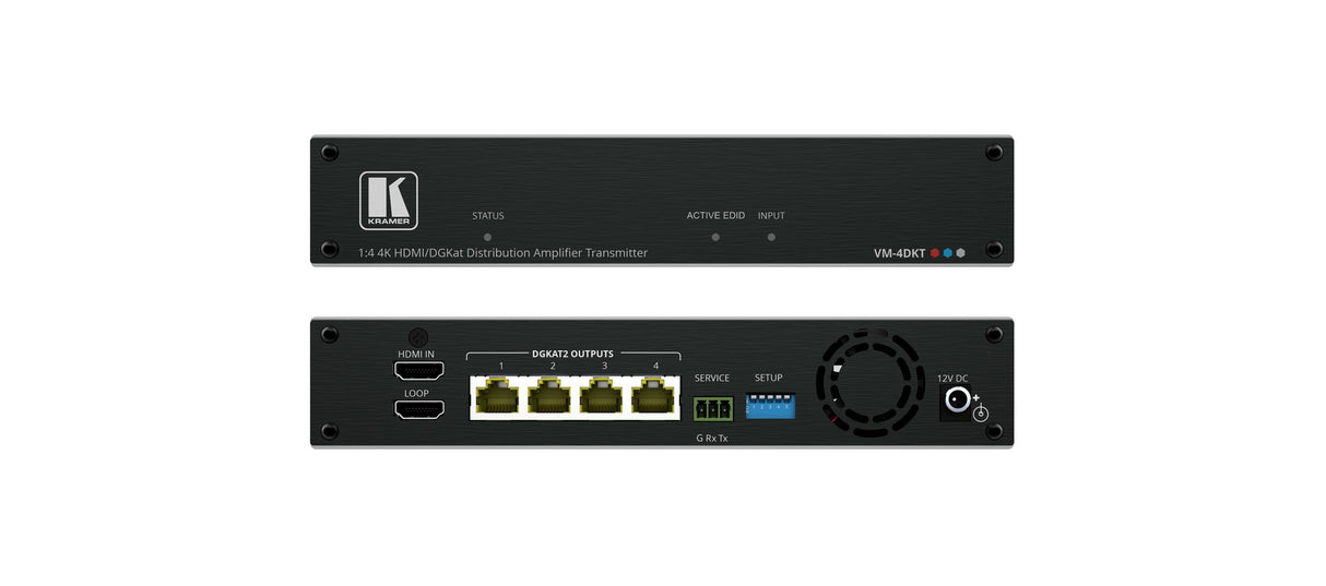 EAN 7291063094553 - Kramer Electronics VM-4DKT amplificador de línea de video Negro imagen 2