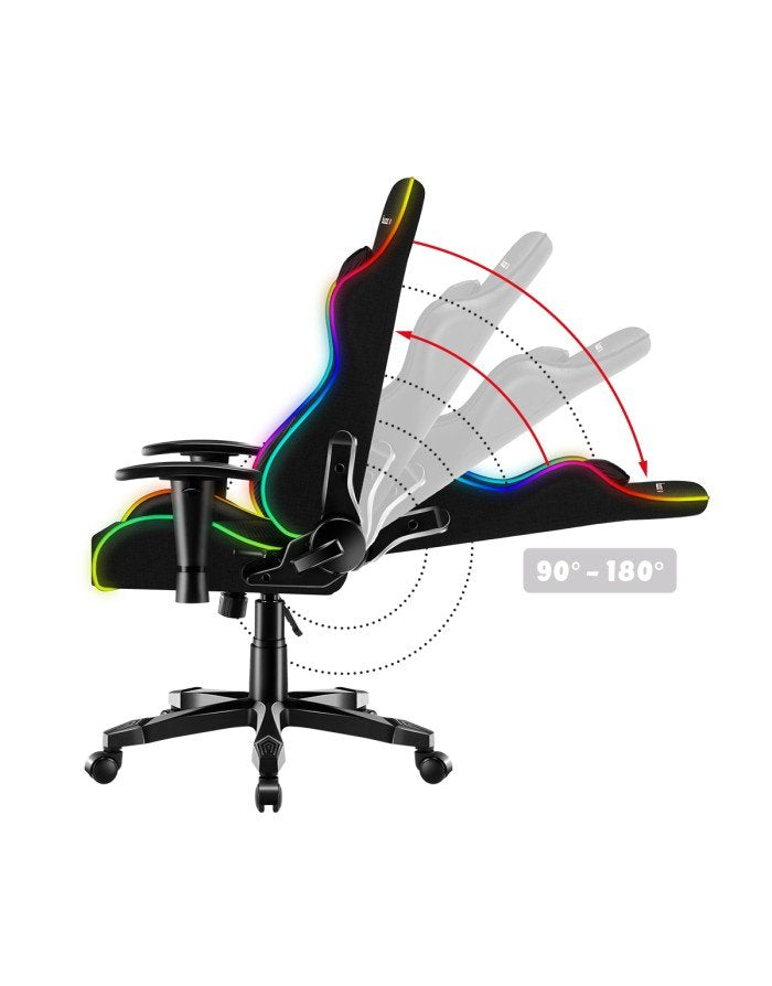 EAN 5903796010732 - Huzaro Ranger 6.0 RGB Silla para videojuegos universal Asiento (de seguridad) de butaca Negro imagen 8
