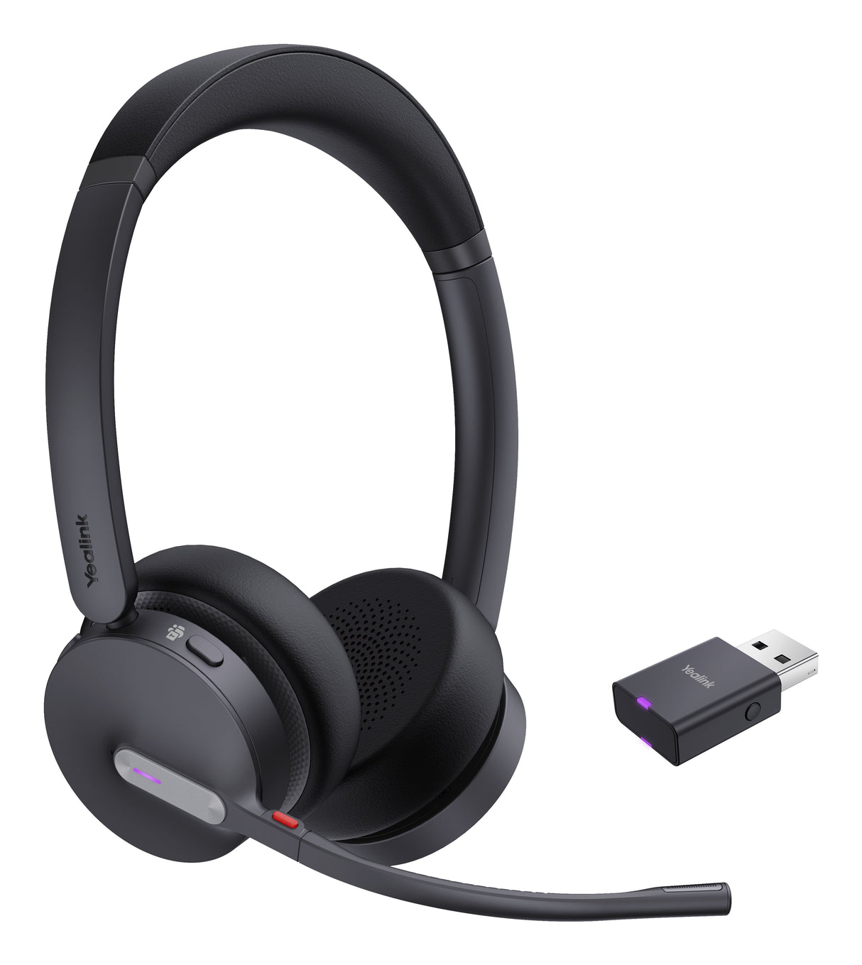 EAN 6938818319547 - Yealink WH64 Hybrid Dual Teams Auriculares Inalámbrico Diadema Oficina/Centro de llamadas MicroUSB Blueto imagen 2
