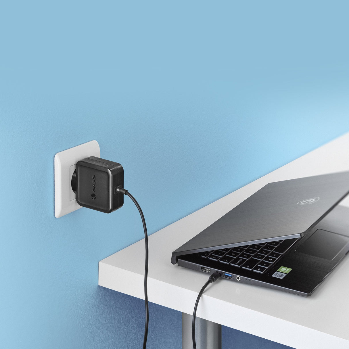 EAN 8435430620085 - NGS W-45W TYPEC Portátil, Smartphone, Tableta Negro Corriente alterna Interior imagen 9