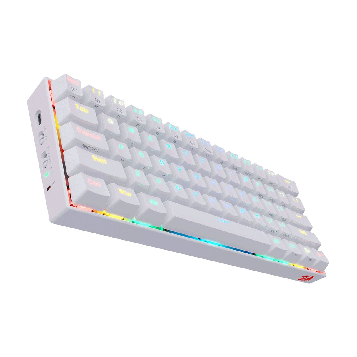 Redragon Draconic Teclado Mecánico Gaming Rgb Blanco