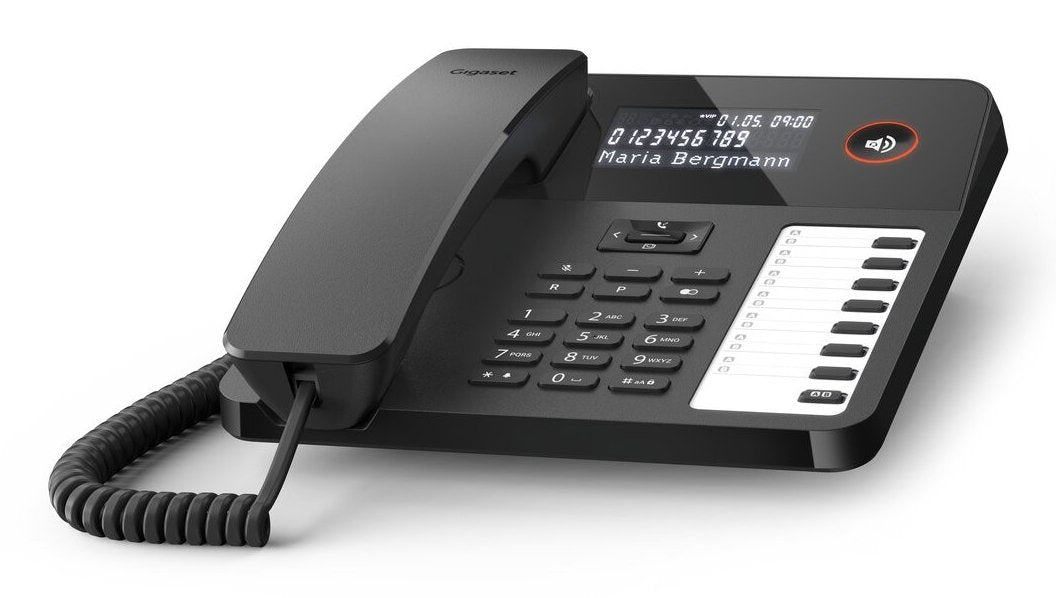 EAN 4250366868943 - Gigaset DESK 600 Teléfono analógico Identificador de llamadas Negro imagen 1