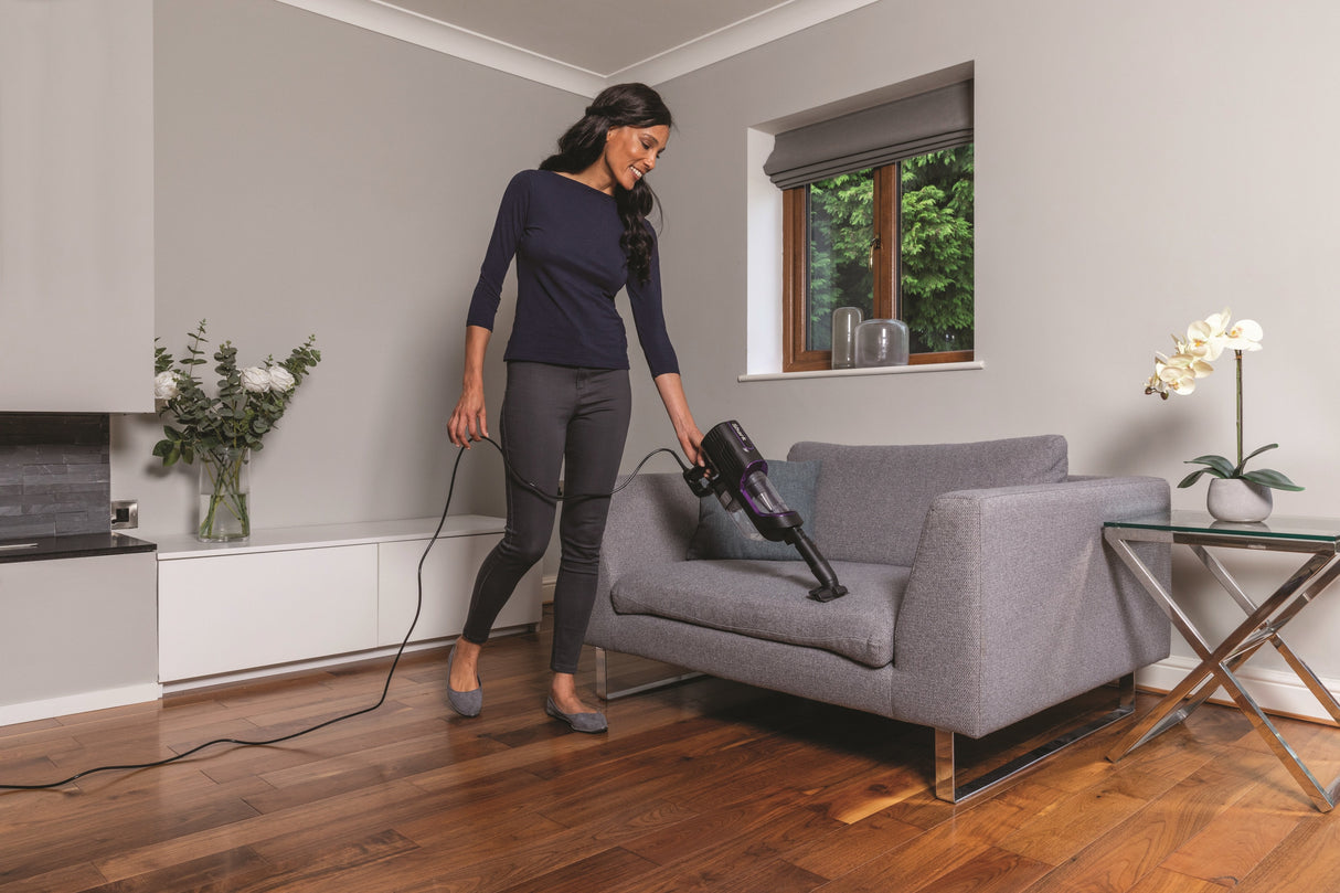 Shark Hz500eu Aspirador Broom Bagless 0.4 L 450 W Black, Purple