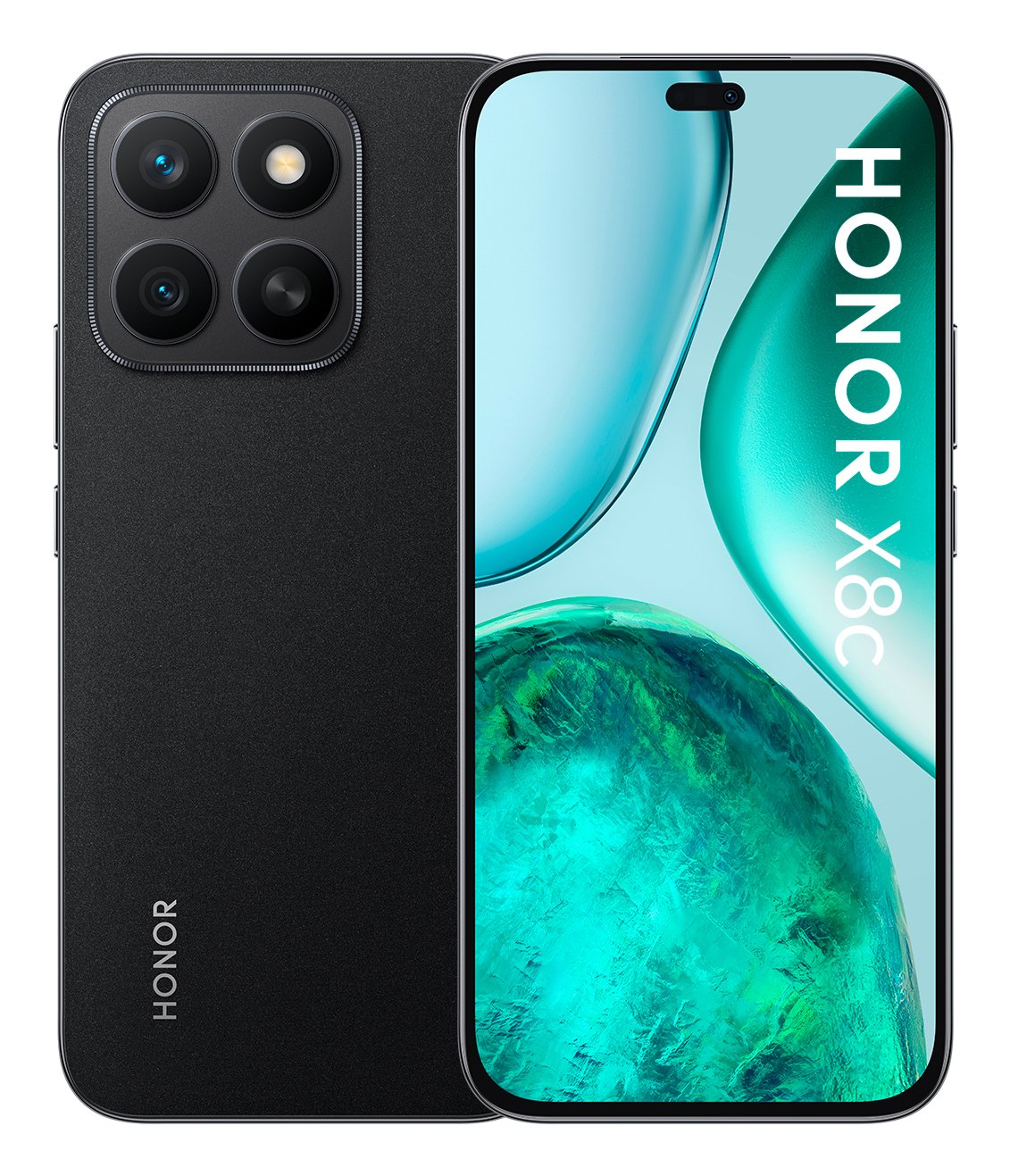 Smartphone Honor X8c 8gb 256gb 6.7' Negro Medianoche
