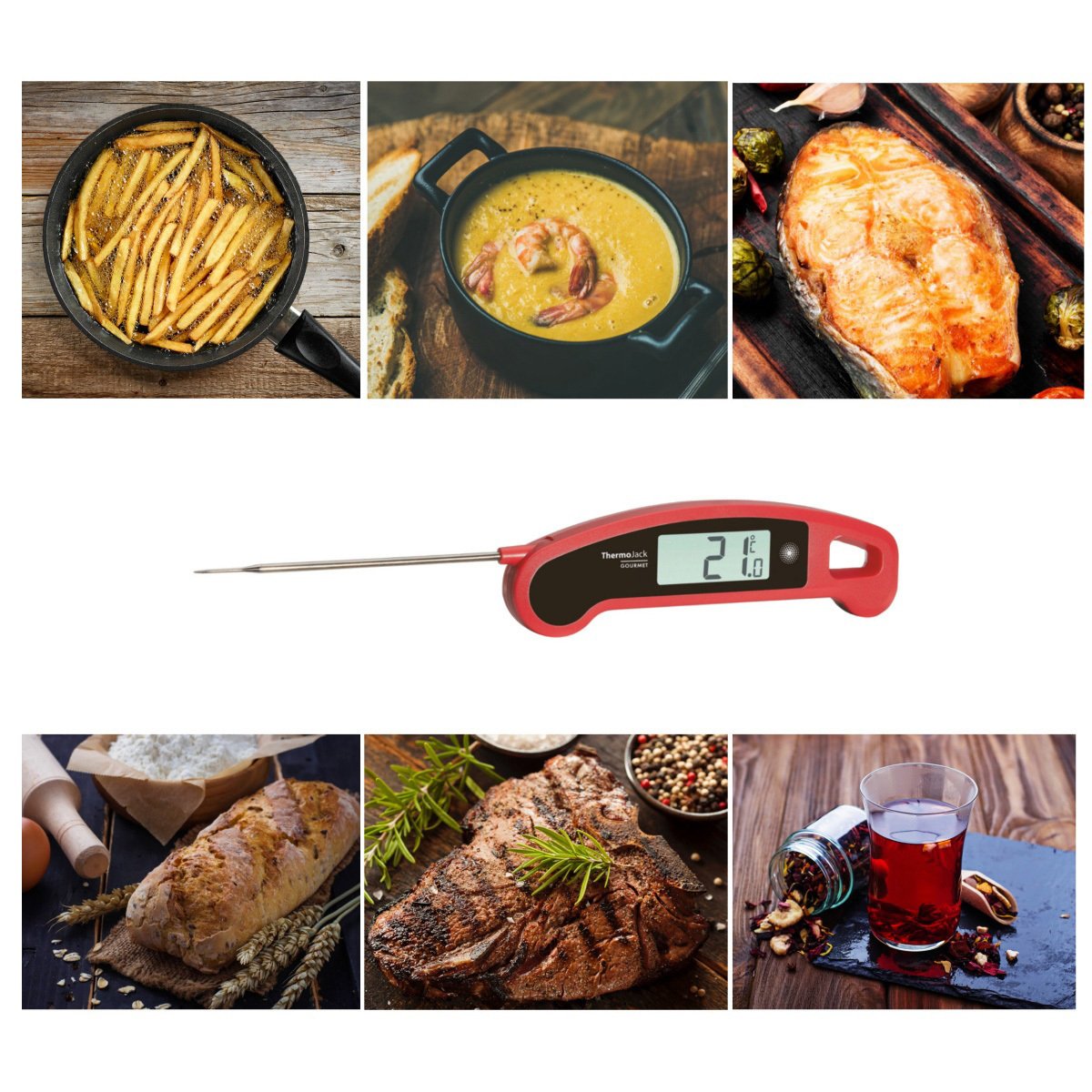 EAN 4009816030795 - TFA-Dostmann Thermo Jack Gourmet termómetro de comida -40 - 250 °C Digital imagen 4
