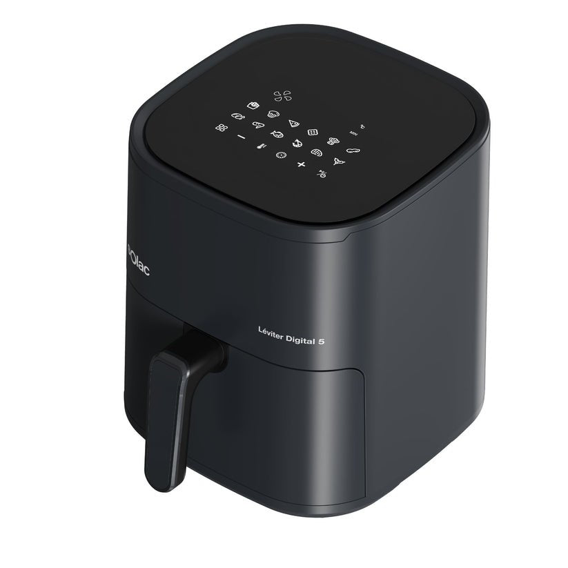 EAN 8433766720387 - Solac S97203800 freidora Sencillo 5 L Independiente 1500 W Freidora de aire caliente Negro imagen 2