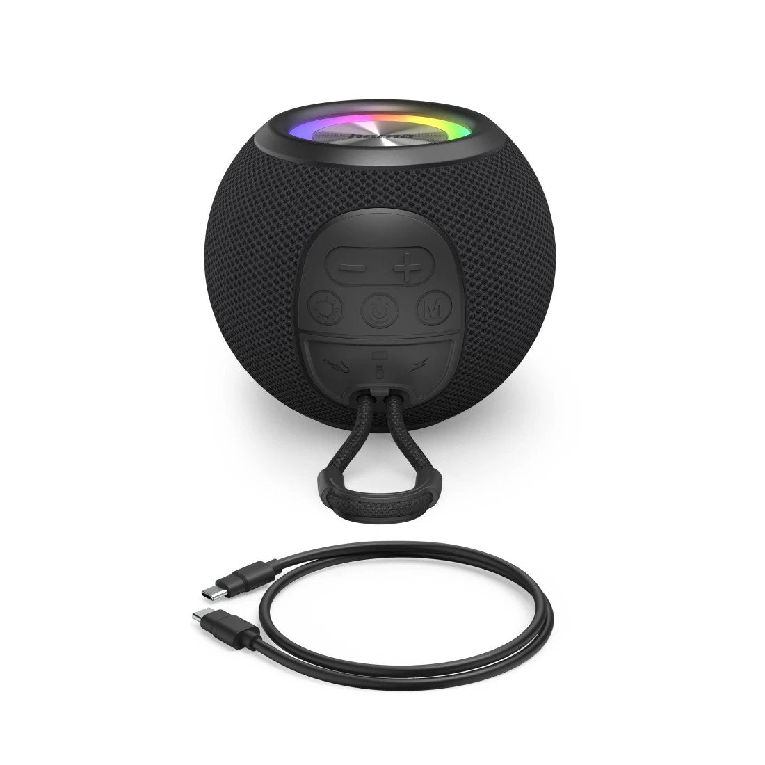 Altavoz Hama Ball Shape Mono Negro