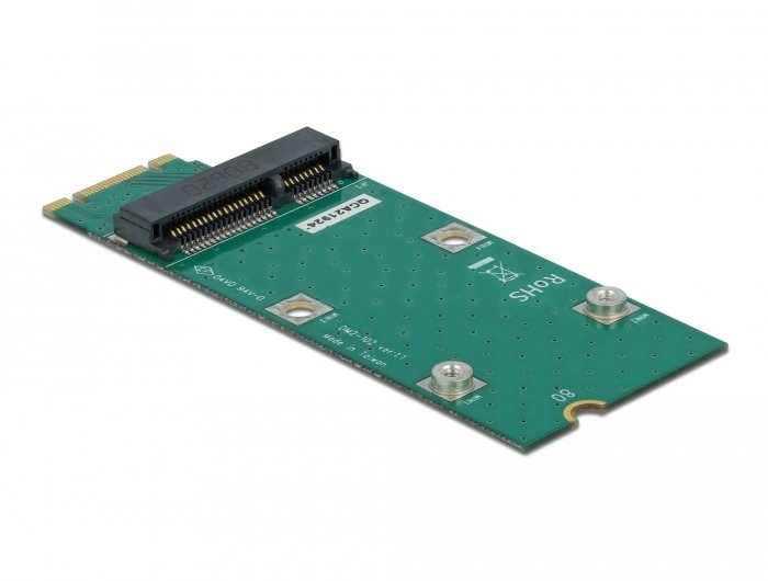 Delock Adaptador M.2 Clave B + M A Ranura Mini Pcie (Pcie / Usb)