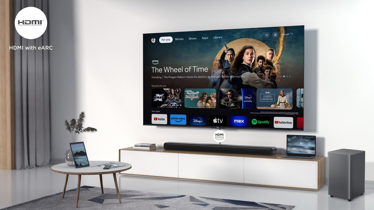 Tcl S S55h Titanio 2.1 Canales 110 W