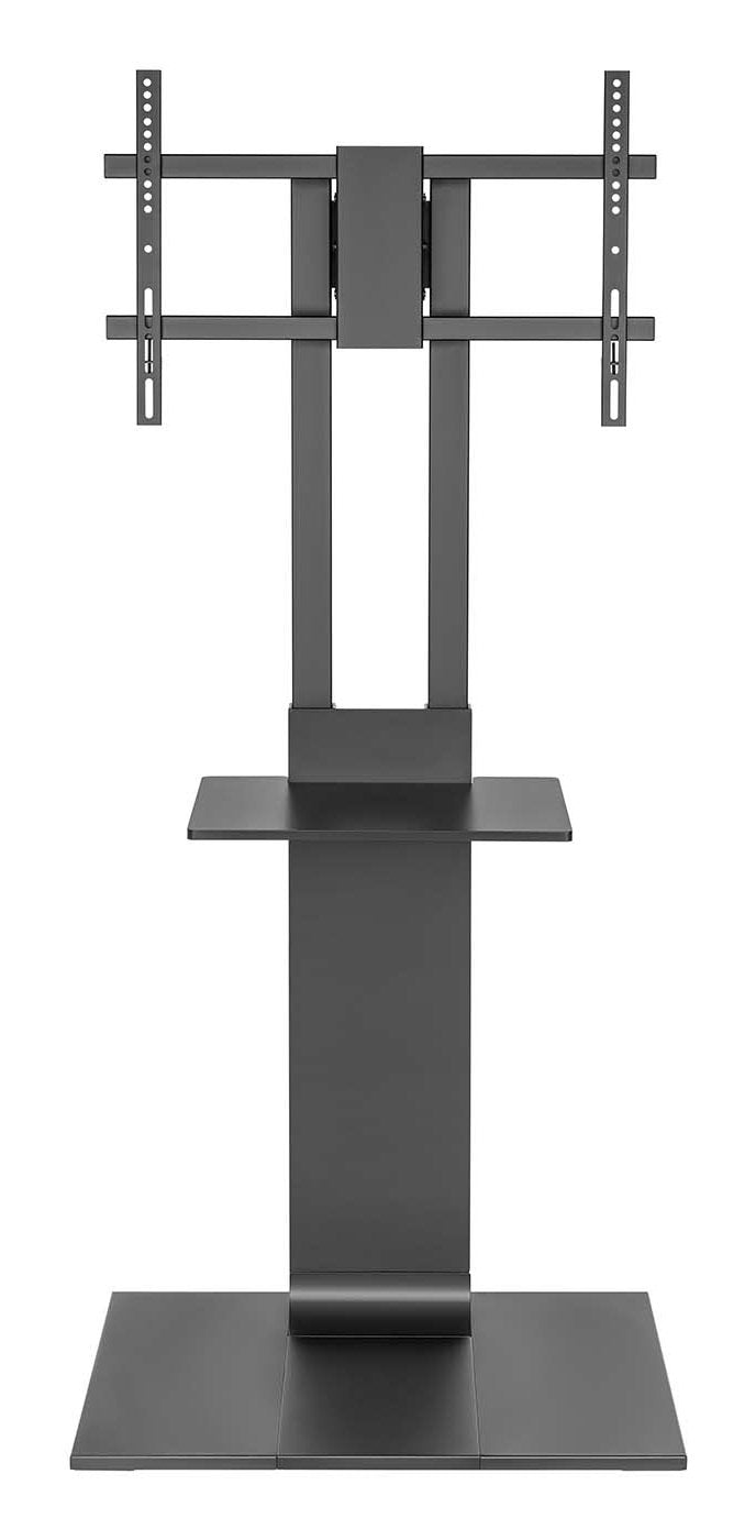 Aisens Soporte De Suelo Con Bandeja Dvd Para Monitor/Tv 50kg De 37-86, Negro