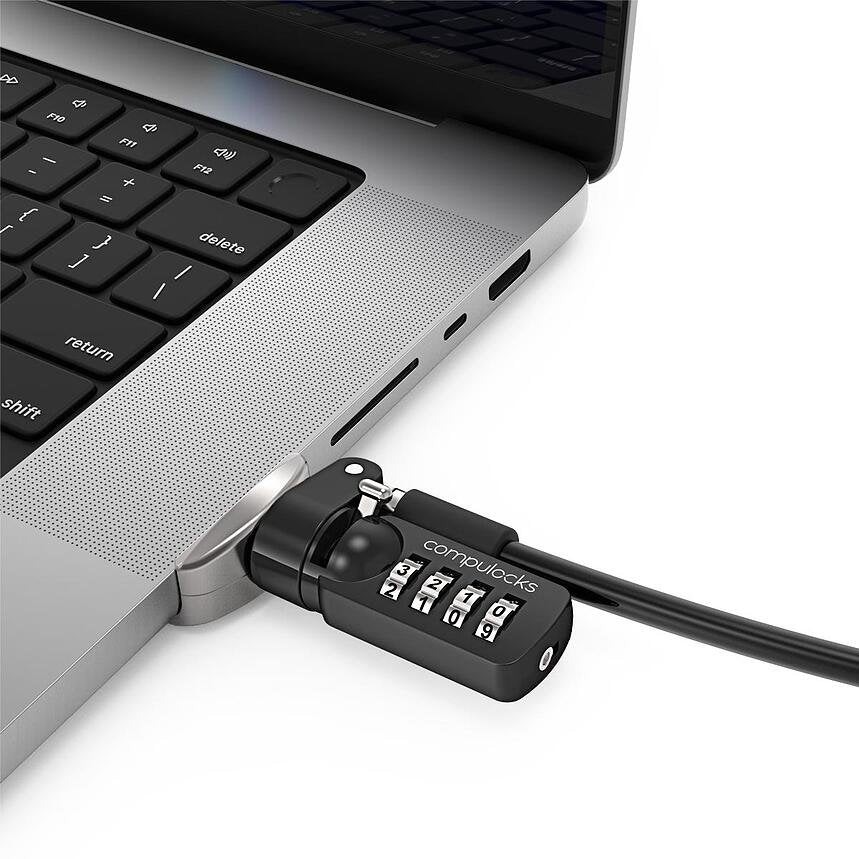 EAN 0819472024373 - Compulocks MBPR16LDG02CL cable antirrobo Negro, Plata imagen 1