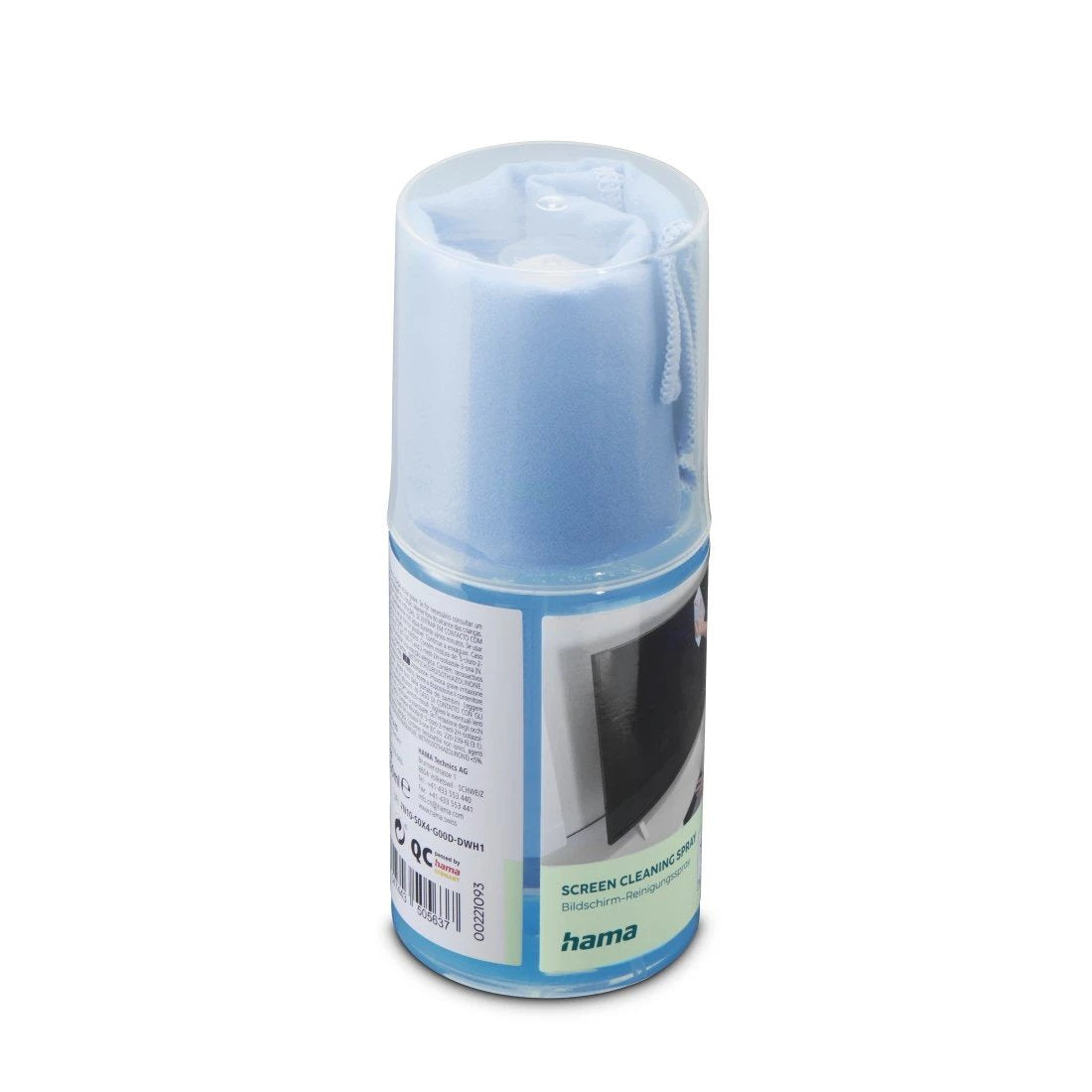 EAN 4047443505637 - Hama 00221093 kit de limpieza para computadora LCD/LED/Plasma Kit de limpieza para equipos 200 ml imagen 2